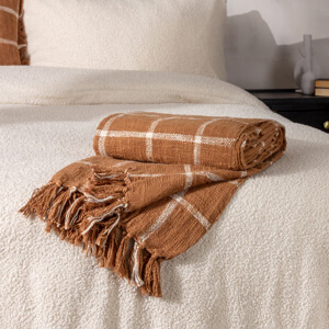 Yard Beni Ginger/Natural Throw